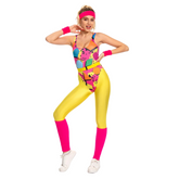 Sweat It Out 80s Retro Aerobics Costume